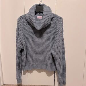 Pink Lily Women's blue Sweater